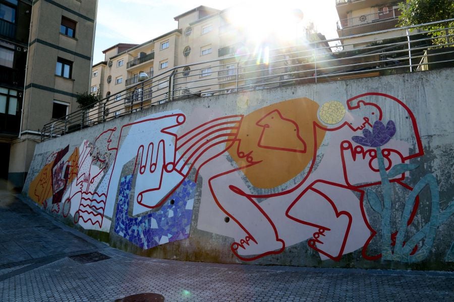 Fotos: Arte urbano en las fachadas de Altza