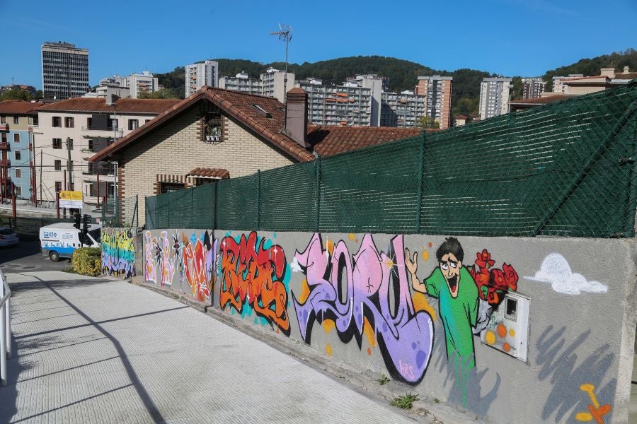 Fotos: Arte urbano en las fachadas de Altza