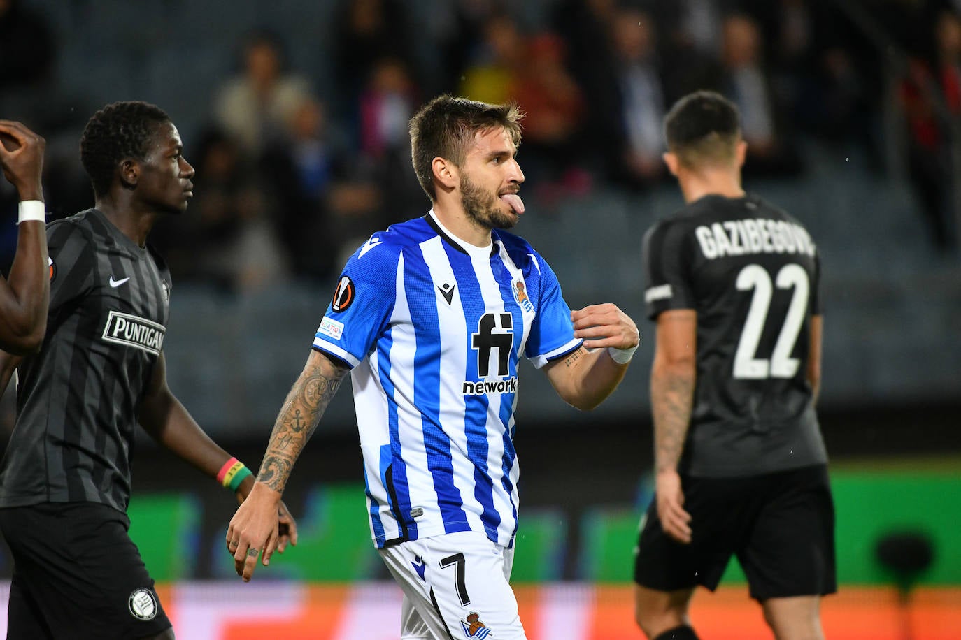 Fotos: Las mejores imágenes del partido entre el Sturm Graz y la Real Sociedad