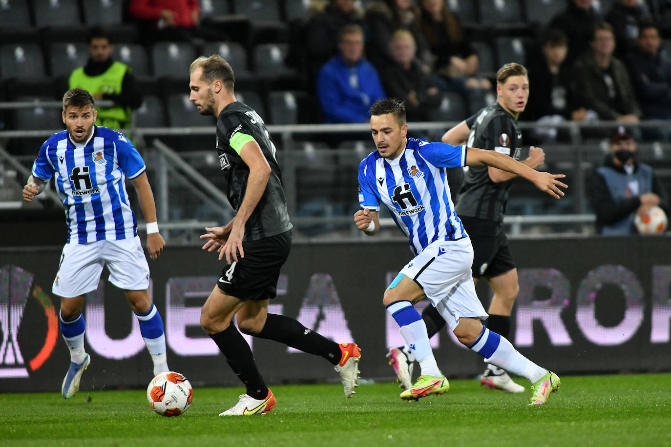 Fotos: Las mejores imágenes del partido entre el Sturm Graz y la Real Sociedad