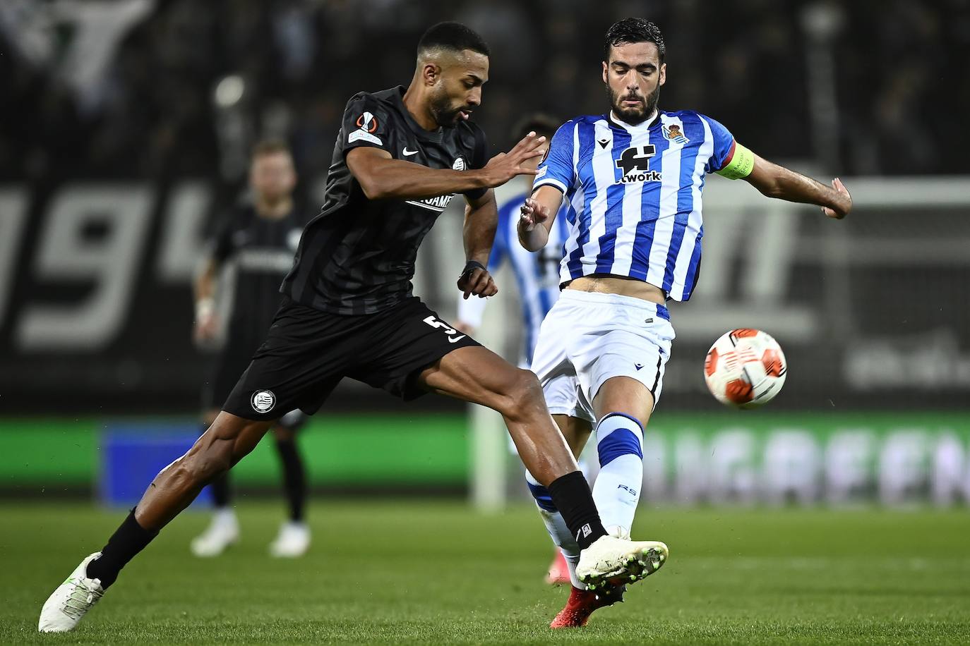 Fotos: Las mejores imágenes del partido entre el Sturm Graz y la Real Sociedad