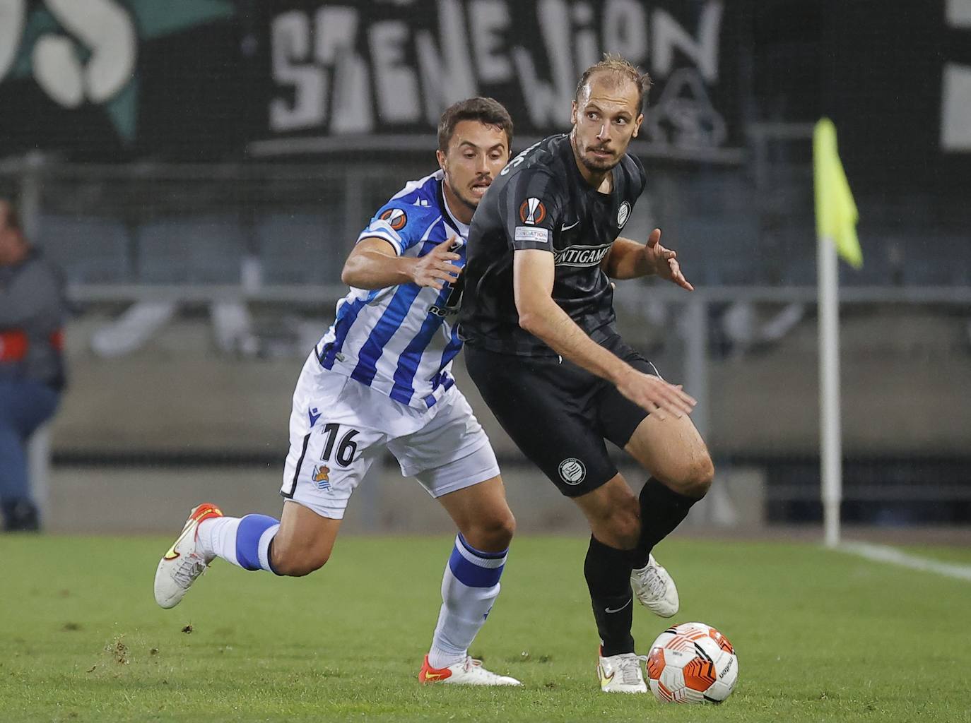 Fotos: Las mejores imágenes del partido entre el Sturm Graz y la Real Sociedad