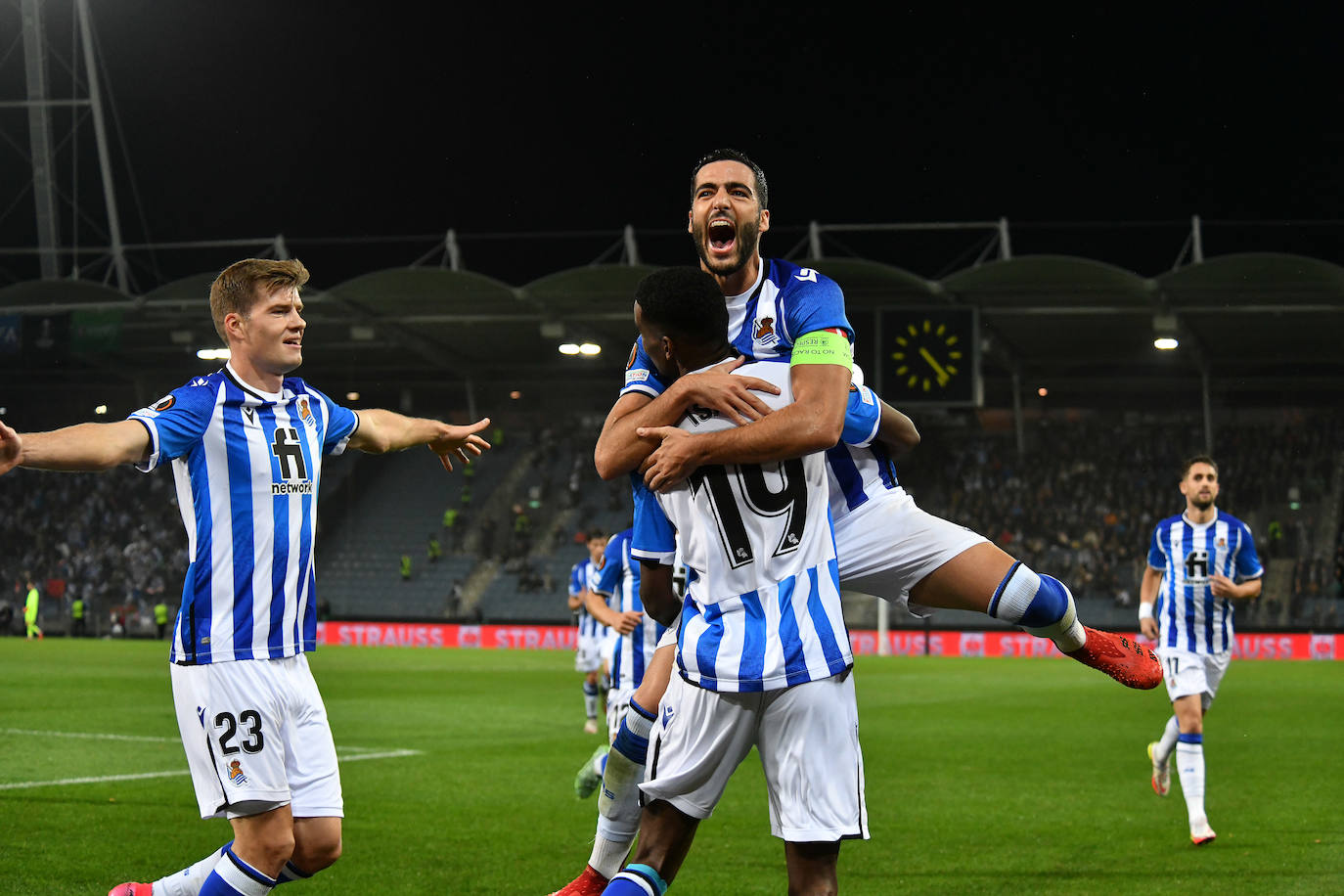 Fotos: Las mejores imágenes del partido entre el Sturm Graz y la Real Sociedad