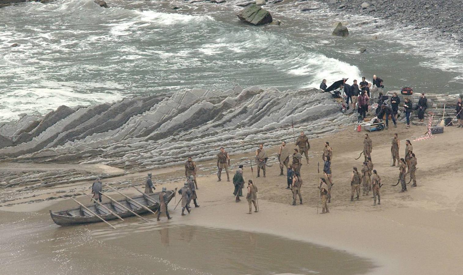 Fotos: 5 años desde que Juego de Tronos desembarcara en Zumaia