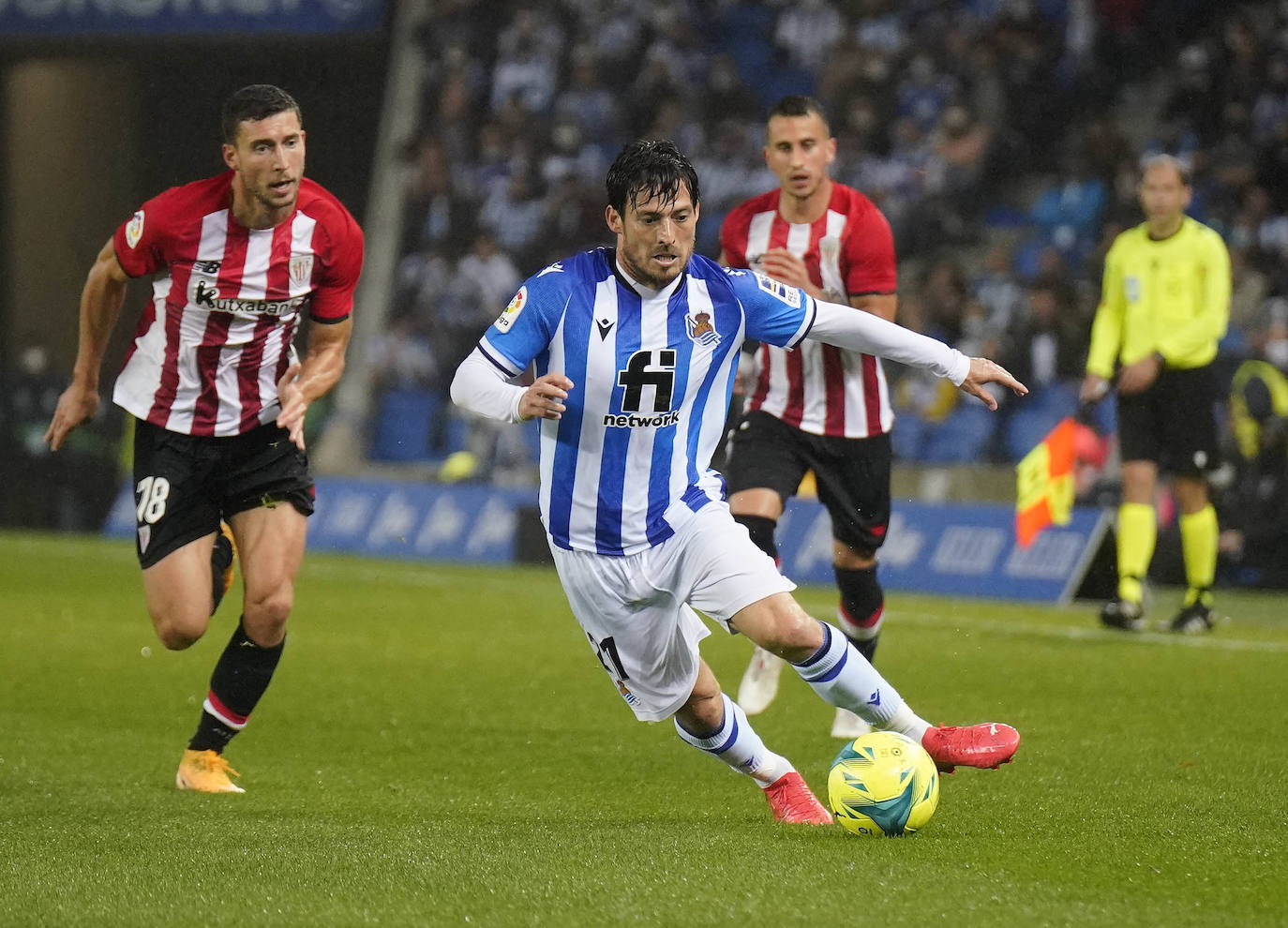 Fotos Real Sociedad - Athletic: Las mejores imágenes del derbi entre la Real Sociedad y el Athletic