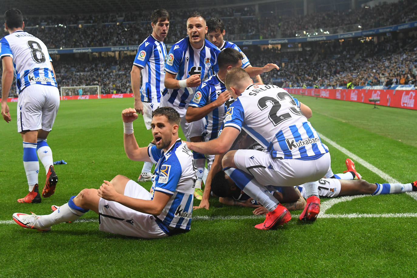 Fotos Real Sociedad - Athletic: Las mejores imágenes del derbi entre la Real Sociedad y el Athletic