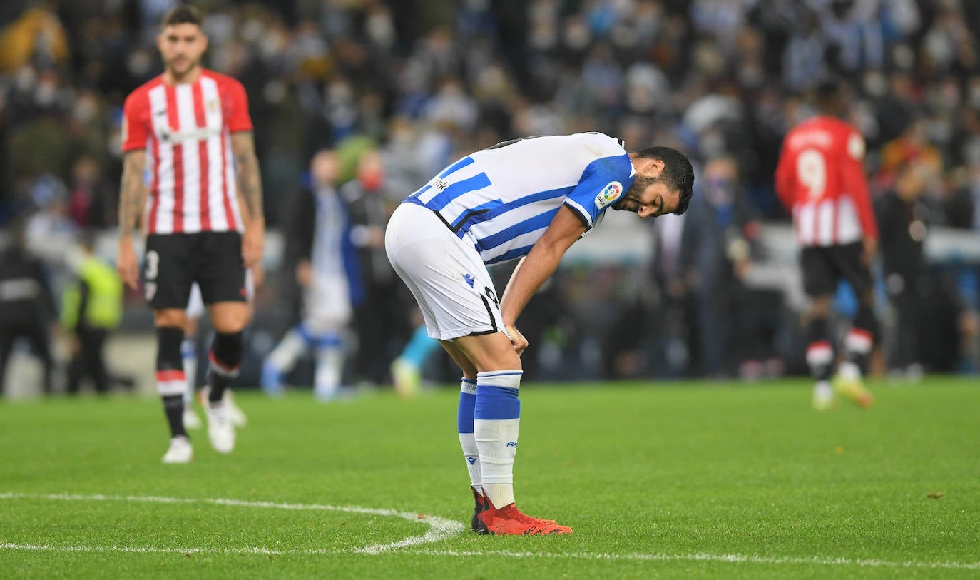 Fotos Real Sociedad - Athletic: Las mejores imágenes del derbi entre la Real Sociedad y el Athletic