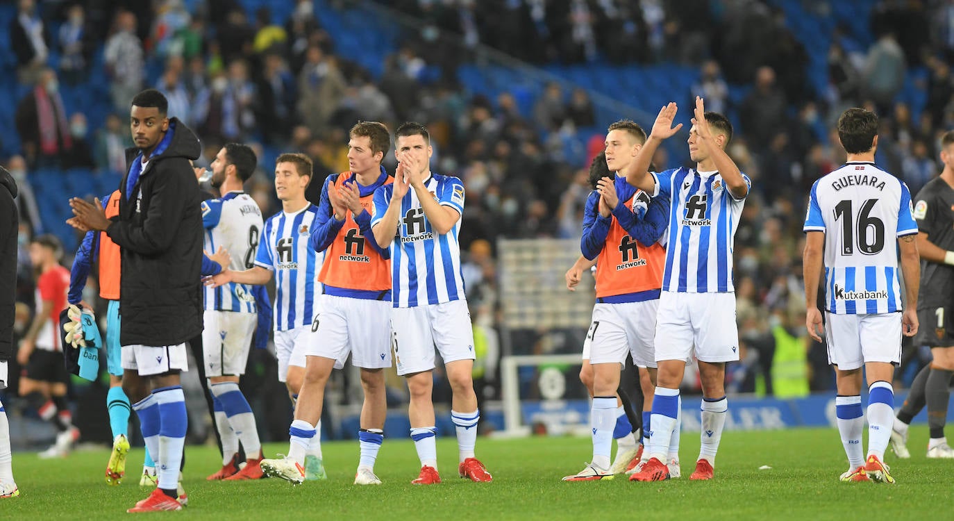 Fotos Real Sociedad - Athletic: Las mejores imágenes del derbi entre la Real Sociedad y el Athletic