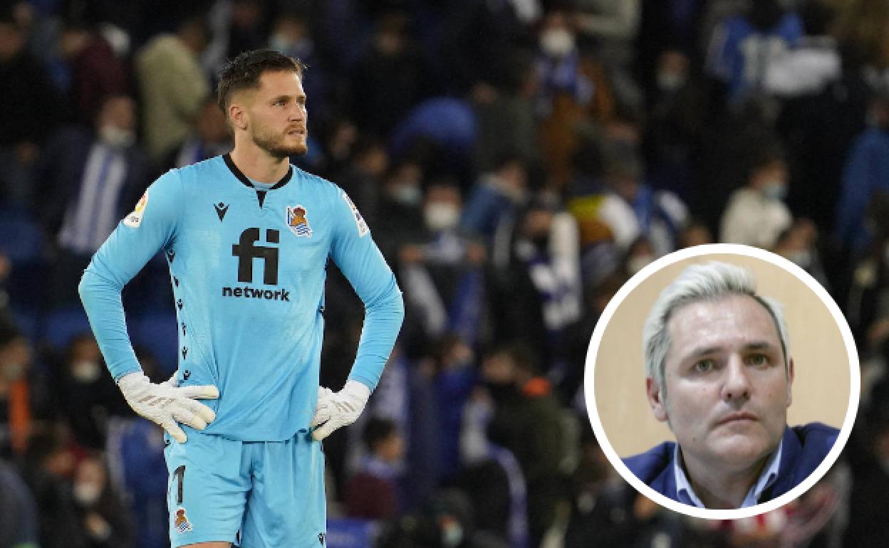 Error del portero: El consejo de Santiago Cañizares a raíz de la acción de Álex Remiro en el derbi