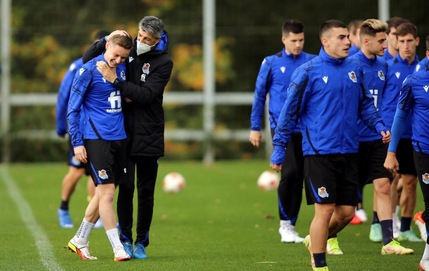 Fotos: La Real ya prepara el choque europeo contra el Sturm Graz