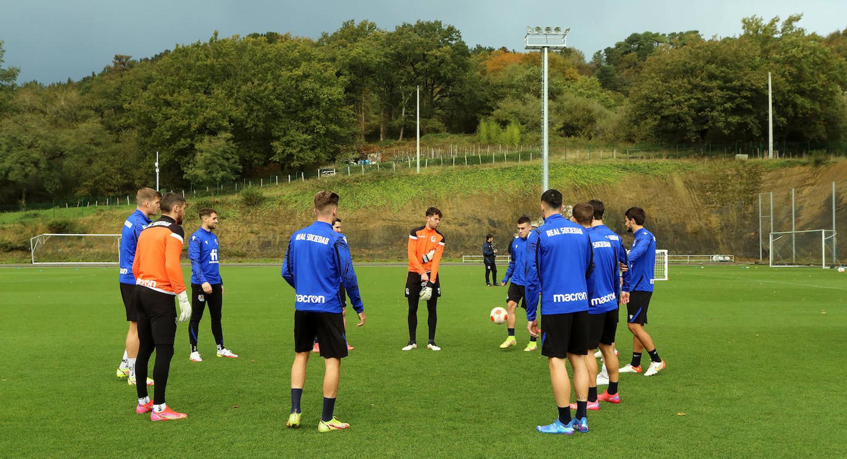 Fotos: La Real ya prepara el choque europeo contra el Sturm Graz