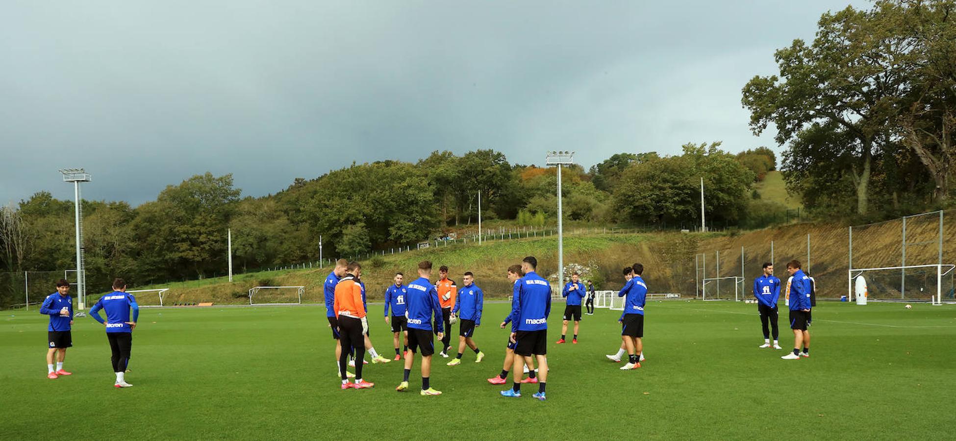 Fotos: La Real ya prepara el choque europeo contra el Sturm Graz