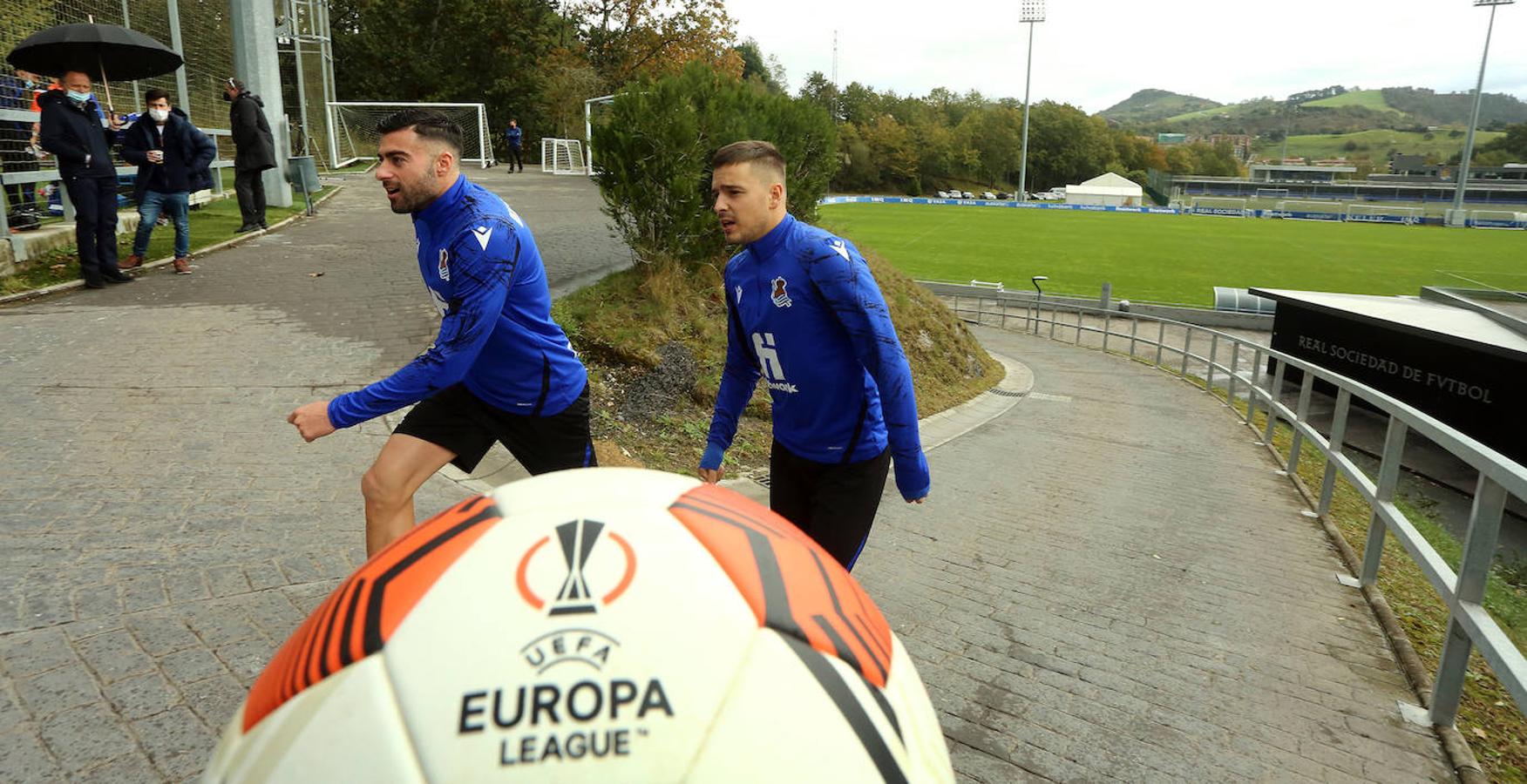 Fotos: La Real ya prepara el choque europeo contra el Sturm Graz