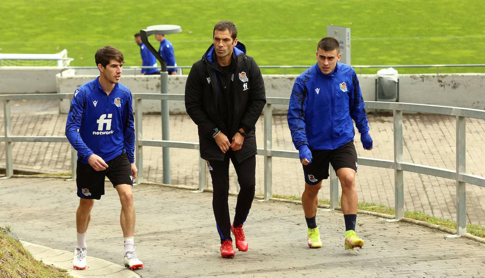 Fotos: La Real ya prepara el choque europeo contra el Sturm Graz