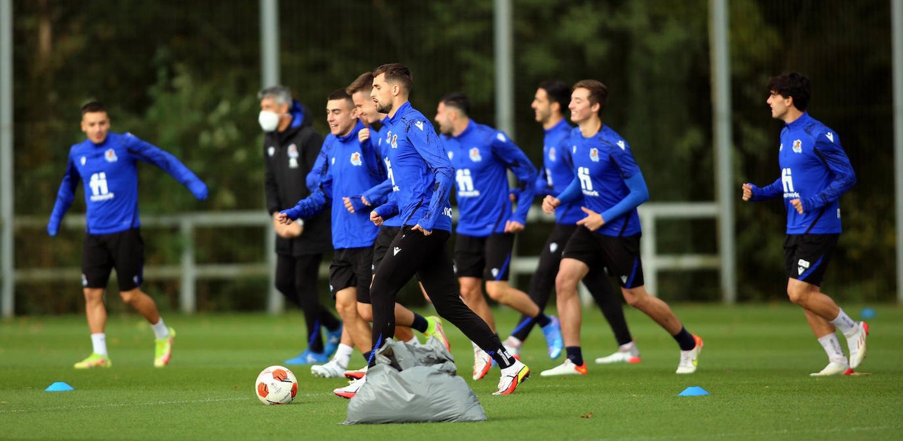 Fotos: La Real ya prepara el choque europeo contra el Sturm Graz