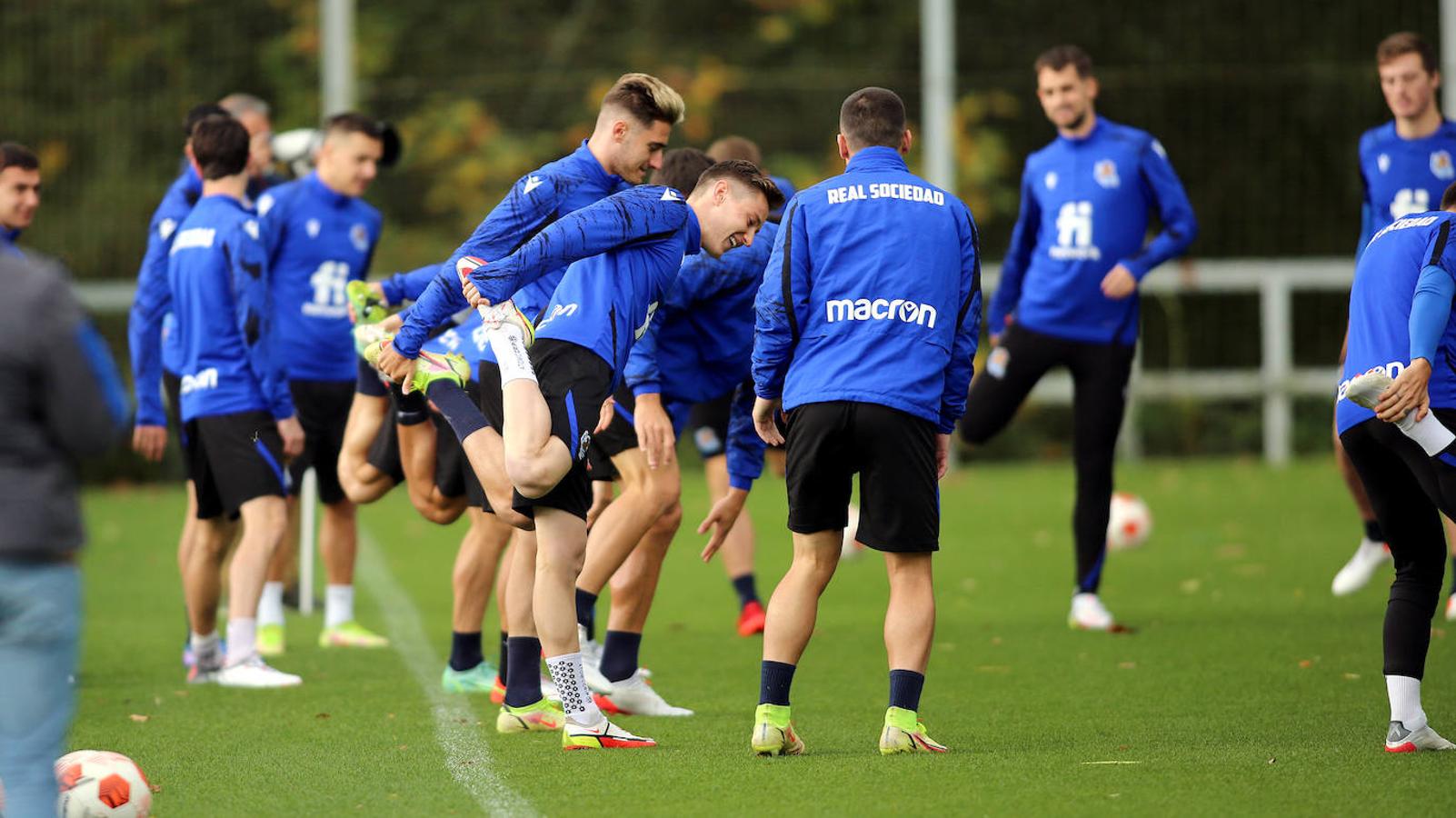 Fotos: La Real ya prepara el choque europeo contra el Sturm Graz