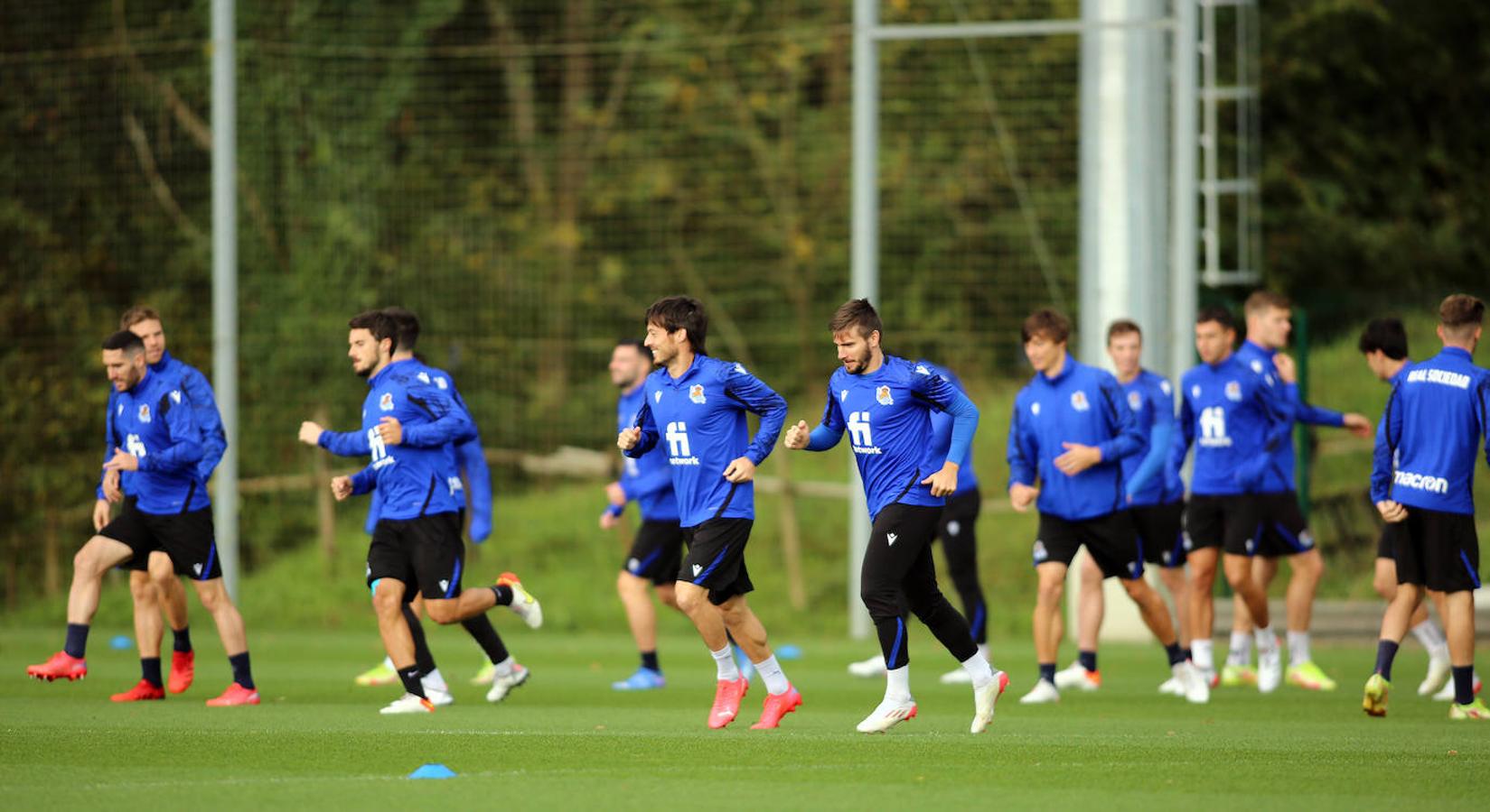 Fotos: La Real ya prepara el choque europeo contra el Sturm Graz