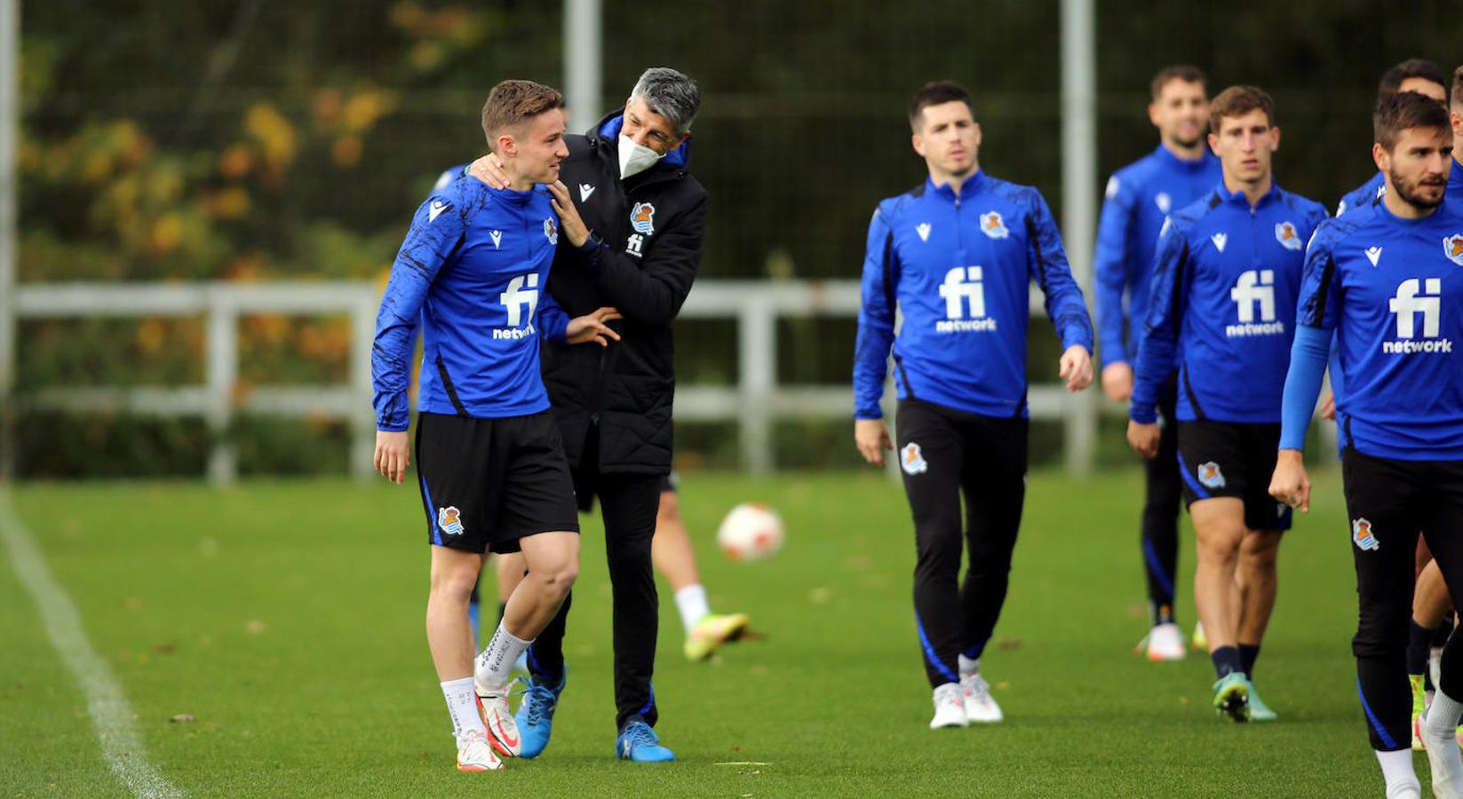 Fotos: La Real ya prepara el choque europeo contra el Sturm Graz