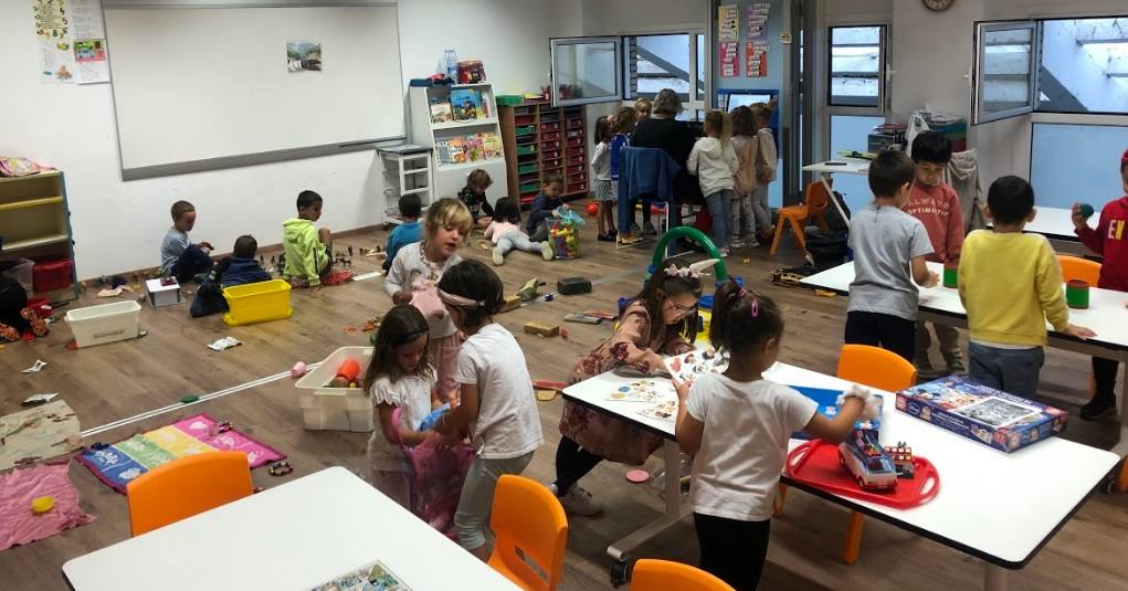 Alumnos de Educación Infantil.