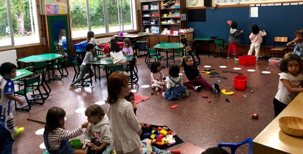 Alumnos de Educación Infantil.