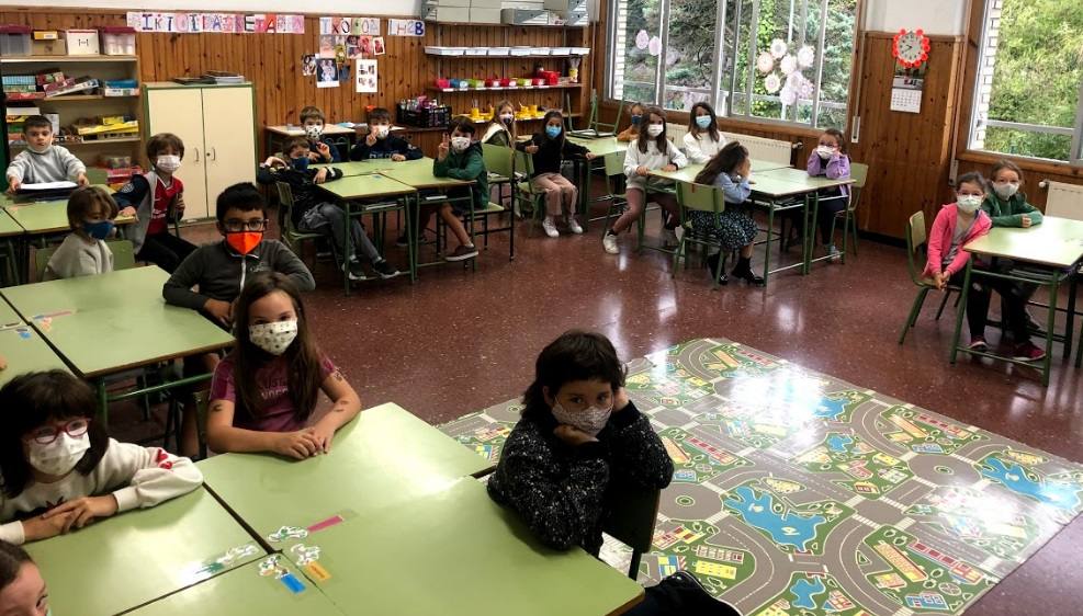 Alumnos de Segundo de Educación Primaria.