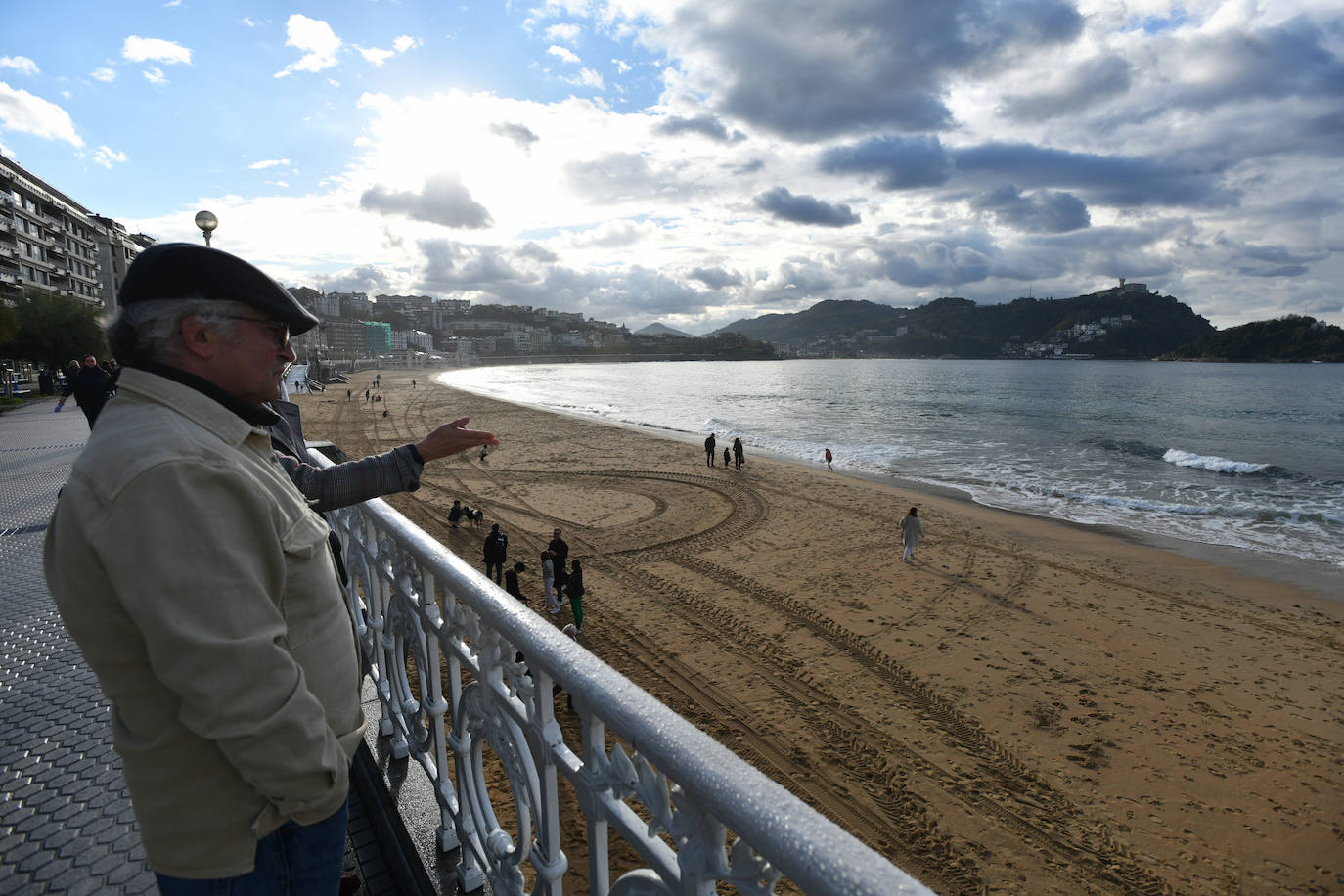 Fotos: Donostia vivió una tarde de viernes soleada tras las tormentas