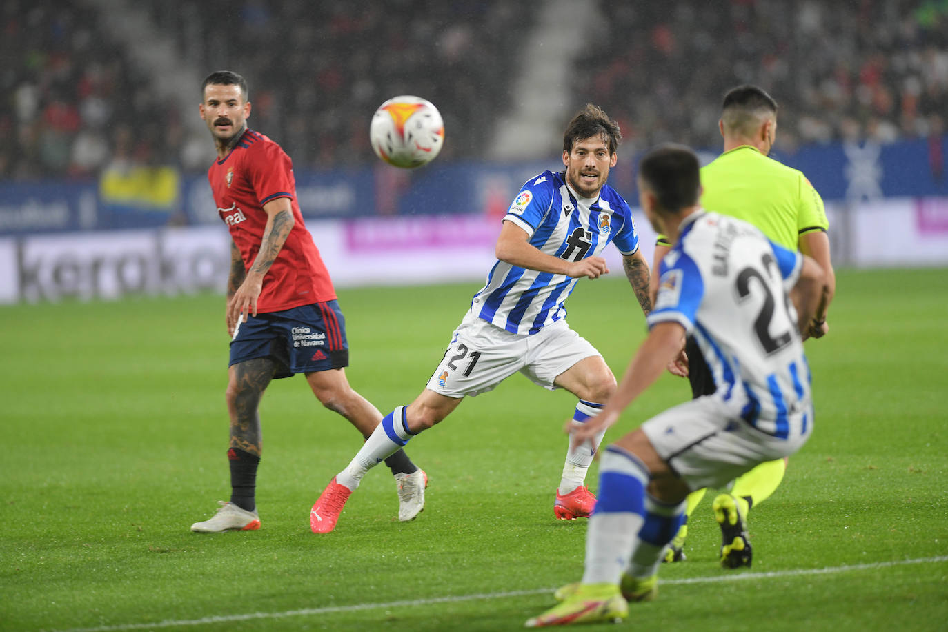 Fotos: Las mejores imágenes del Osasuna - Real Sociedad