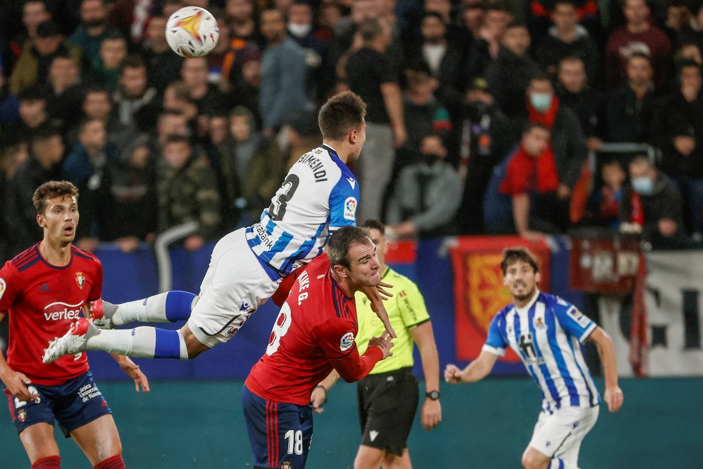 Fotos: Las mejores imágenes del Osasuna - Real Sociedad