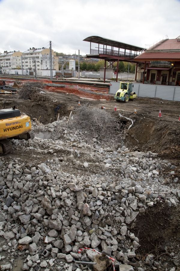 Fotos: Desaparece el acceso al pasadizo de Egia