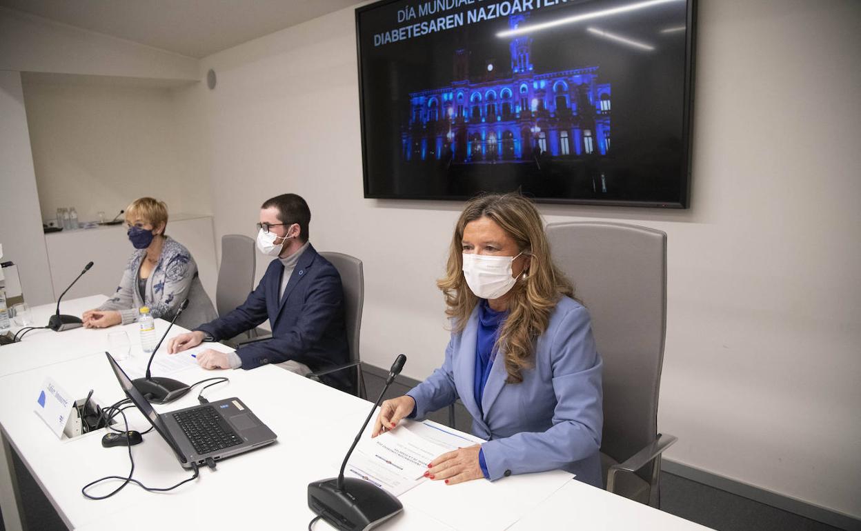 Gotzone Sagardui, esta mañana en Tabakalera