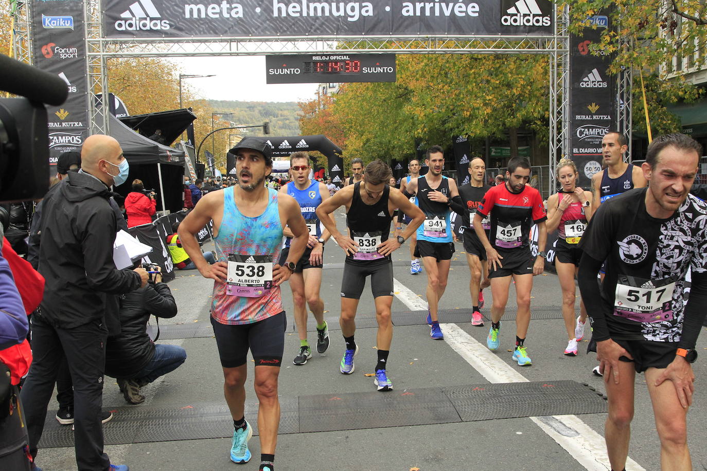 Fotos: Fotos de la Behobia San Sebastián 2021 en la llegada del Boulevard