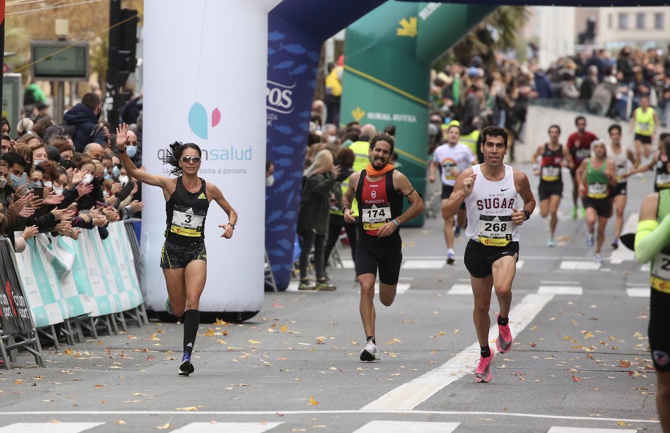 Fotos: Fotos de la Behobia San Sebastián 2021 en la llegada del Boulevard
