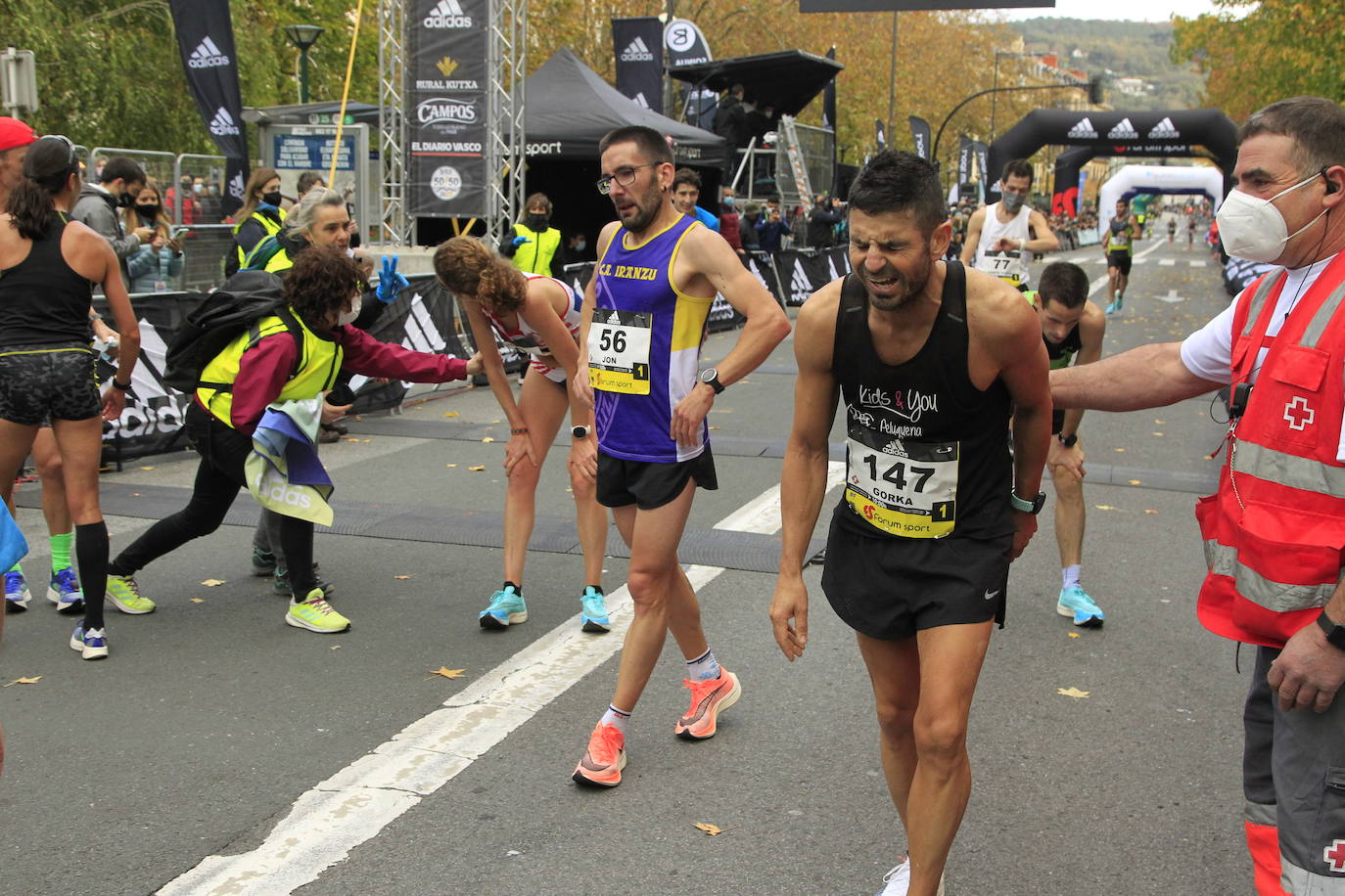 Fotos: Fotos de la Behobia San Sebastián 2021 en la llegada del Boulevard