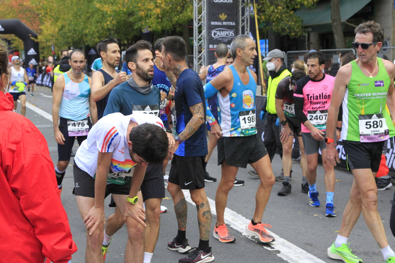 Fotos: Fotos de la Behobia San Sebastián 2021 en la llegada del Boulevard