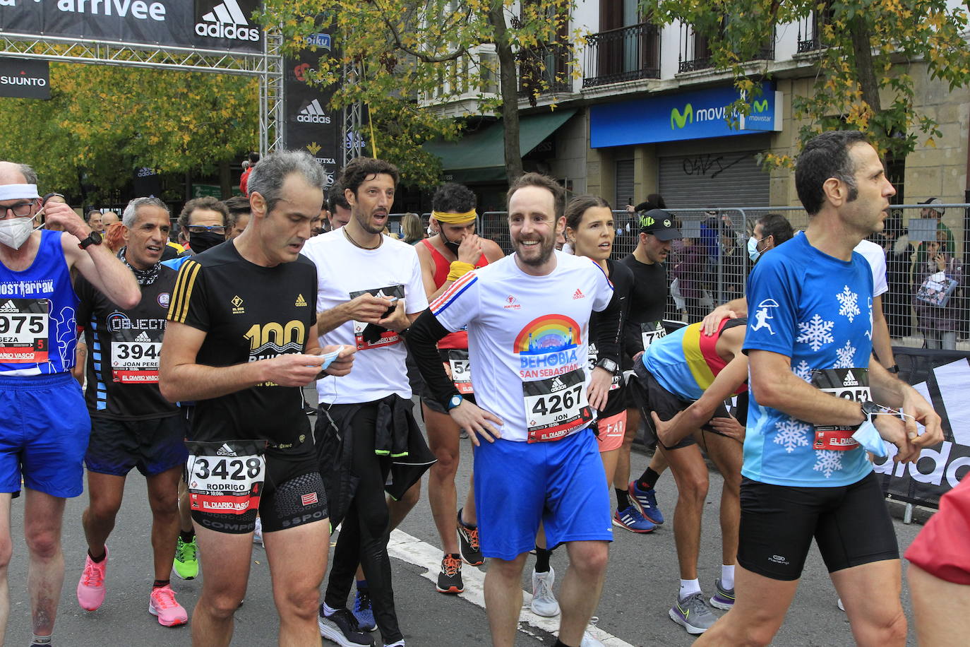 Fotos: Fotos de la Behobia San Sebastián 2021 en la llegada del Boulevard