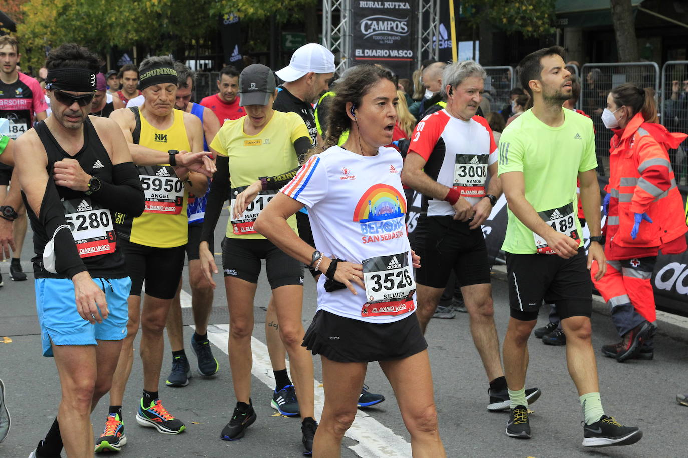 Fotos: Fotos de la Behobia San Sebastián 2021 en la llegada del Boulevard