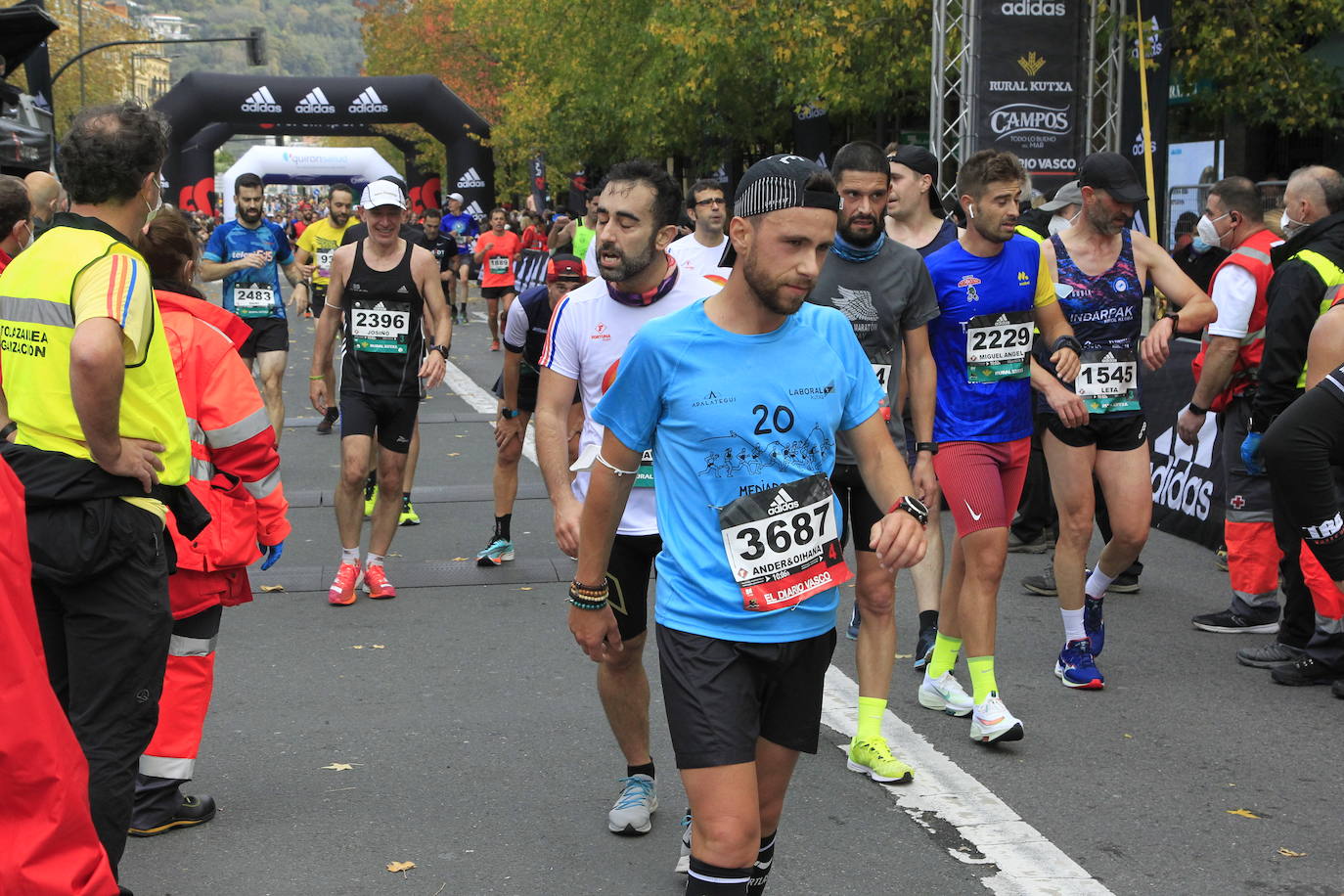 Fotos: Fotos de la Behobia San Sebastián 2021 en la llegada del Boulevard