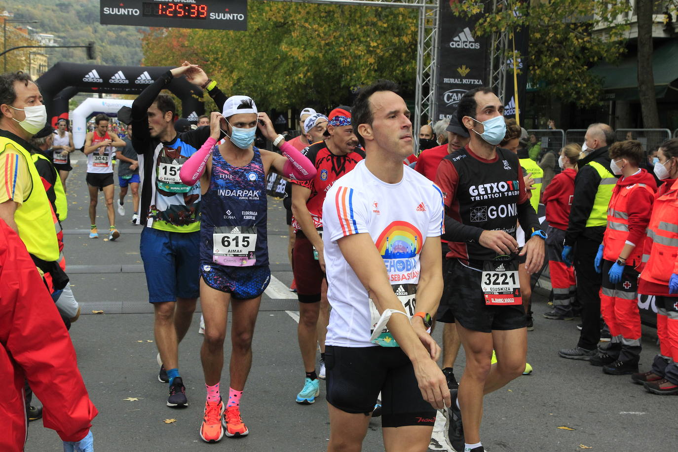 Fotos: Fotos de la Behobia San Sebastián 2021 en la llegada del Boulevard
