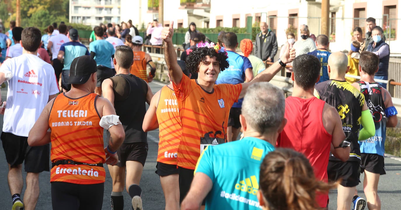 Fotos: Fotos de la Behobia San Sebastián 2021 entre Pasaia y Herrera