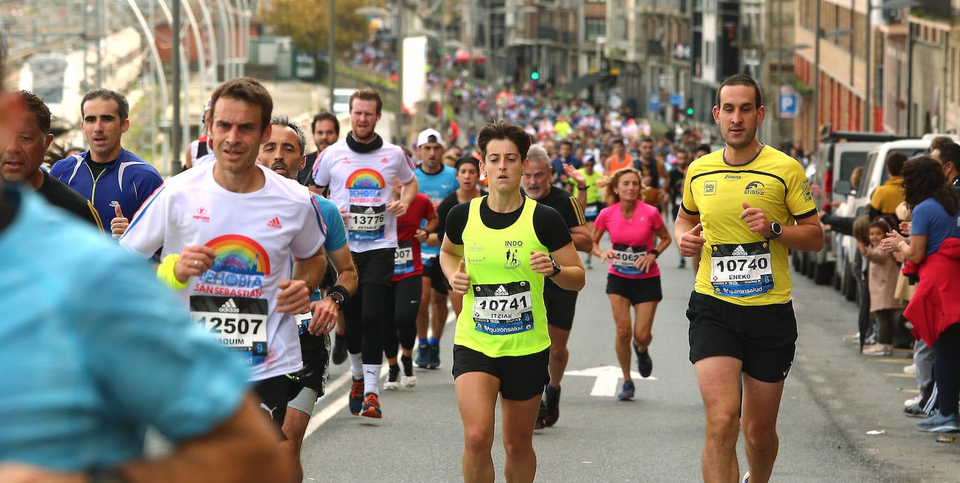 Fotos: Fotos de la Behobia San Sebastián 2021 entre Pasaia y Herrera