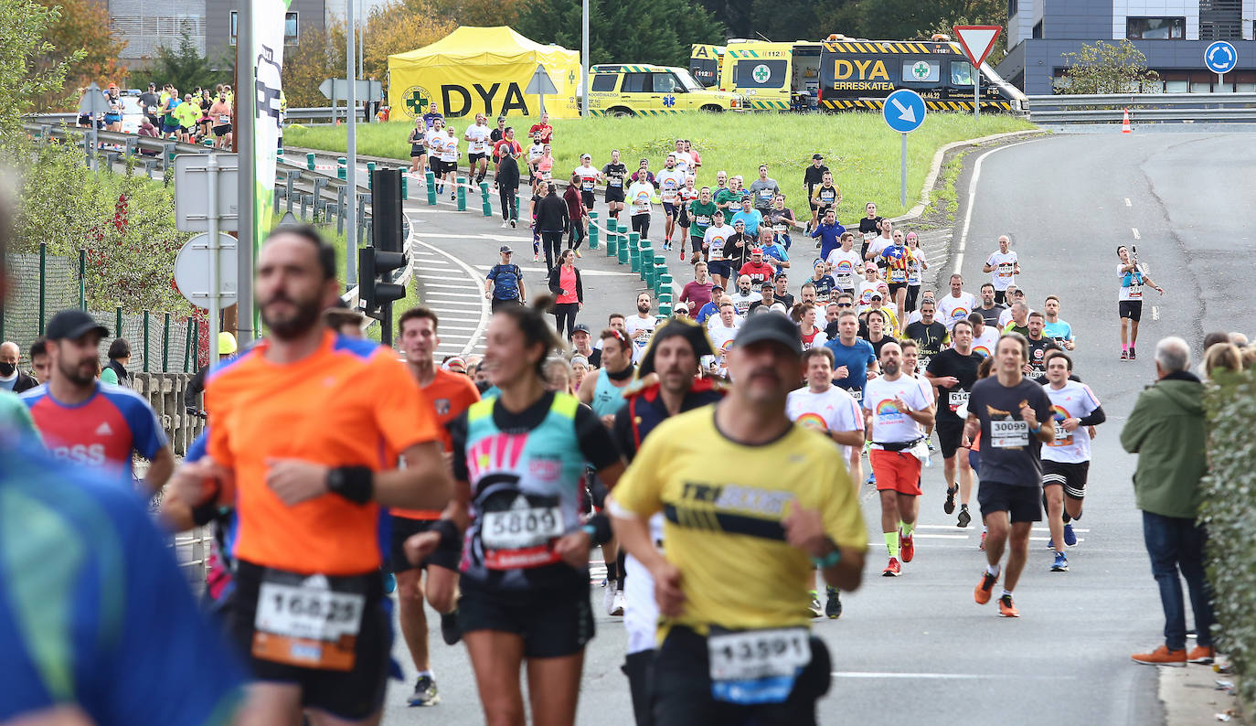 Fotos: Fotos de la Behobia San Sebastián 2021 entre Pasaia y Herrera