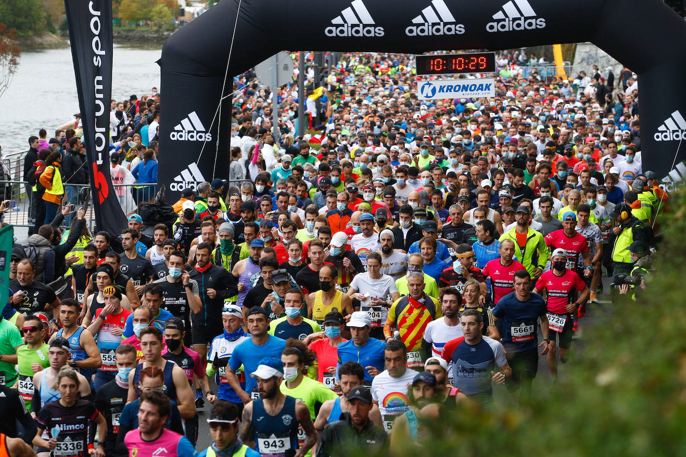 Salida de la Behobia - San Sebastián 2021