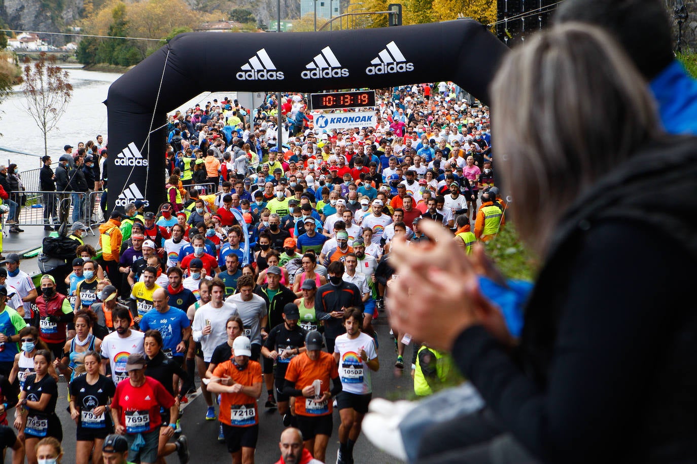 Salida de la Behobia - San Sebastián 2021