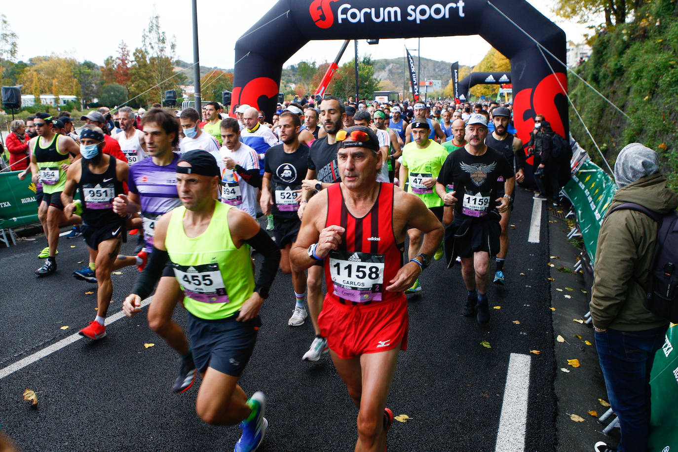 Salida de la Behobia - San Sebastián 2021