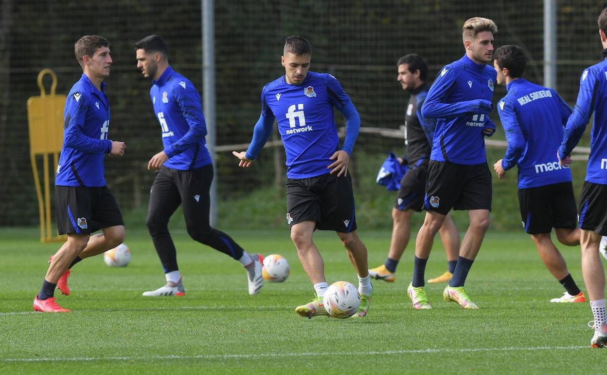 Real Sociedad: Cinco sesiones desde hoy para preparar el duelo ante el Valencia