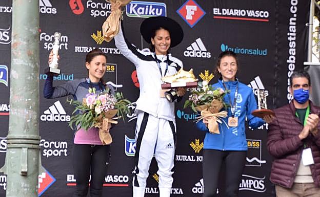 Nuria Lugueros: «Es mi primera txapela y quiero ver cuantas puedo conseguir»