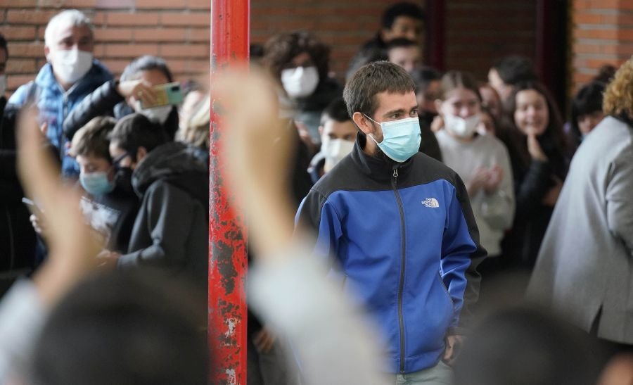 Fotos: Homenaje al profesor txapeldun