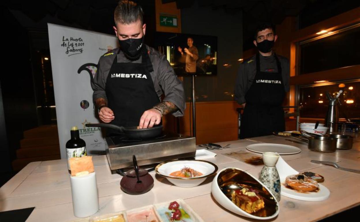 Murtziako produktoak San Sebastian Gastronomikan. 