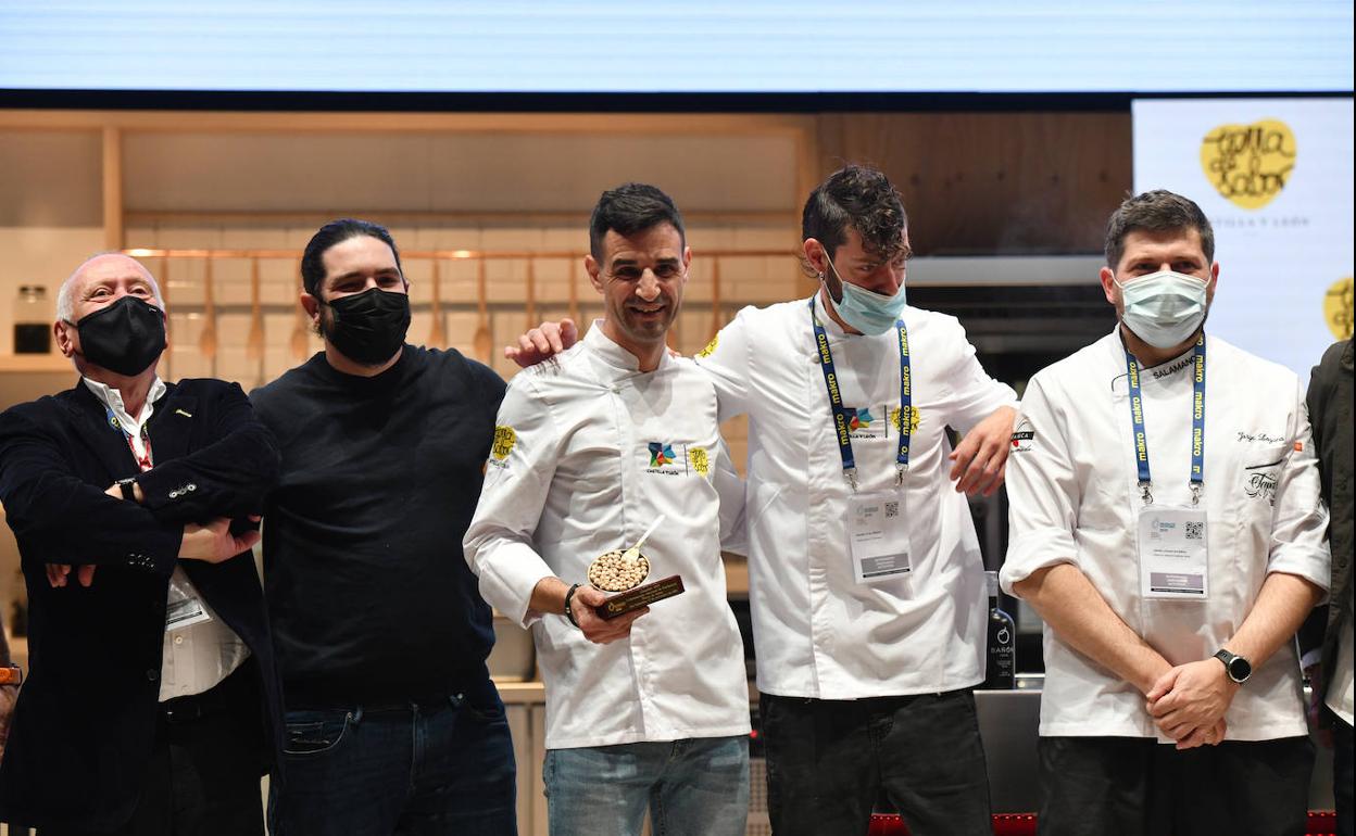 La entrega de premios.