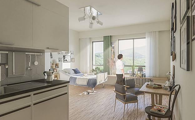 Imagen principal - El concepto de habitación queda sustituido por el de vivienda, de entre 30 y 38 metros cuadrados. 